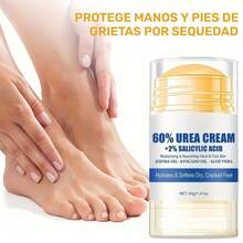 2PCS/Moisturizing Foot Cream With 40g Of 60% Urea And 2% Salicylic Acid For Dry And Cracked Feet - Moisturizes And Nourishes Dry Skin - Foot Care For Women And Men, Contains Jojoba Oil, Avocado Oil And Aloe Vera - 護足霜 - 查看 8