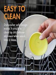 1組矽膠防漏冰淇淋支架附滴落防護罩，可重複使用防漏設計，鮮豔色彩：青色、紅色、紫色、黃色，便攜式模具托盤，適用於夏季甜點，冰棒支架，彩色冰淇淋支架，耐用矽膠材質 - 彩色 - 查看 10