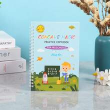 4pcs Children's Grooved Calligraphy Practice Books For Hard Pen Writing - Multicolor - View 7