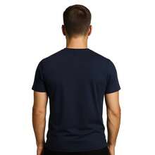 Set Of 2 Men's T-Shirts, 100% Premium Cotton, Printed, Various Colors, New Release - 灰色和海軍藍 - 查看 3
