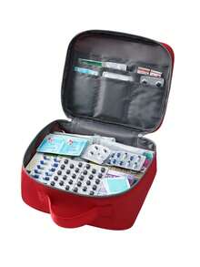 Portable Medical Bag, Printed With "Medicine Bag" And Pill Pattern, Portable Camping Medical Bag, Compact First Aid Kit, Suitable For Travel And Home Portable Storage Bag, Small Medical Bag, Convenient Medical Kit, Emergency Bag, Multiple Colors Available, Back To School Essential, Suitable For Daily/Outdoor/Travel, Suitable For Health-Conscious People And Use Anytime, Anywhere, Essential Medical Accessory, Daily Health Management Organizer - Multicolor - View 10