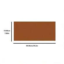 1 Roll Self-Adhesive Artificial Leather Repair Patch, Suitable For Sofa Repair, Car Interior Seat, Leather Bed Refurbishment, Soft And Hard Decoration Covering - Non-Fading, Strong Adhesion, Wear-Resistant, Scratch-Resistant, Durable, Tear-Resistant, Stretch-Resistant - Brown Leather - View 3