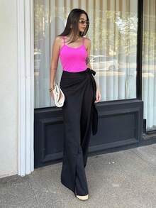 Women Tank Tops & Camis - Hot Pink - View 8
