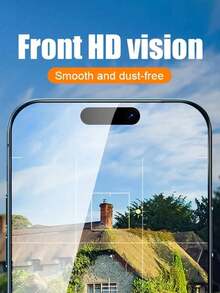 BOLLYMORE 2片裝 霧面防窺螢幕保護貼，相容 iPhone 16 Pro Max/16 E/16 Plus/17/15 Pro Max/14/13/12/11/XR/X/XS/7/8，9H 陶瓷霧面防窺膜，2.5D 霧面防指紋防窺膜 (6.1 吋)，全螢幕覆蓋陶瓷霧面防窺膜 - 2pcs Matte Privacy - 查看 7