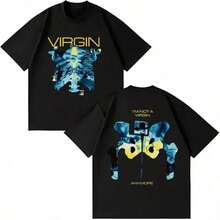 Lorde Ultrasound World Dial 2026, Fan Gifts, Fashion T-Shirt For Men And Women, Summer Cotton T-Shirt, Loose Summer Clothes For Women, Vintage Graphic Tees - 黑色 - 查看 1