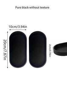 1pc / 2pcs Kitchen Silicone Storage Tray Set Countertop Organizer For Oil Bottle Spice Jar Utensils Cutlery Modern Kitchen Sink Rack - Multicolor - View 12