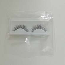 Manga Style False Eyelashes, Faux Mink False Eyelashes, Vintage False Eyelashes, Cat Eye Eyelashes, Fluffy Devil Eyelashes, Anime False Eyelashes, Natural Appearance, Fluffy And Exquisite, Salon Exclusive, Suitable For Halloween, Saudi National Day Events - Black - View 7