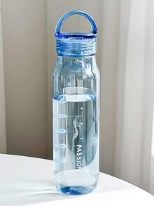1 Stück japanische minimalistische transparente Polycarbonat-Wasserflasche mit drehbarem Deckel, auslaufsicher, hitzebeständig, tragbarer Becher, geeignet für Schule, Zuhause, Büro und Outdoor-Aktivitäten. Leicht zu tragen, langanhaltend und stilvoll, perfekte Wasserflasche für den täglichen Gebrauch von Erwachsenen und Studenten. - neu - Übersicht 13