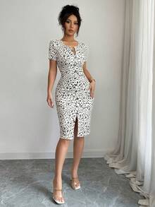 Women Plus Size Sports Dresses - Multicolor - View 1