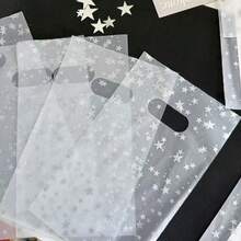 20/100入磨砂星星圖案禮品袋/創意手提袋/透明包裝袋，珠寶禮品袋，小禮物包裝袋 DIY 禮品袋，適用於情人節、生日、婚禮和派對禮品包裝 - 多色 - 查看 1