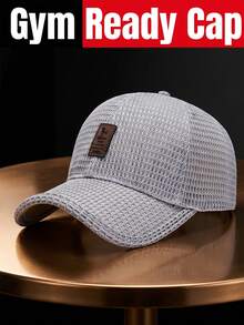 Ergonomic Men's Running Hat To Stay Sunproof Washable Mesh Baseball Cap For Runners Sturdy Golf Hat Fit For Workouts Baseball Hats For Women Volleyball Stuff Golf Accessory Acesssories Beach Travel Essential Camping Essentials - Hat - View 4