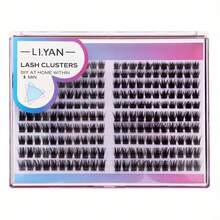 120PCS Lash Clusters, DIY Eyelash Extension Kit, Lash Cluster Length, Convenient For Home Use - 白色 - 查看 5
