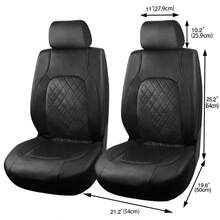 REMAX 4Pcs Car Seat Covers Set Airbag Compatible PVC Set Seat Cushion Protector From Dirt Nice Decoration New Design - 9543-2F - View 3