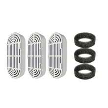 3/6/12pcs Replacement Filter Cartridges And Pre-Filter Sponges For Automatic Stainless Steel Cat Water Fountain, Extends Water Flow Life, Suitable For Pet Water Fountain - Multicolor - View 10