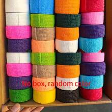 24pcs 2.5cm Different Color Self-Adhesive Sports Bandages, Suitable For Fingers, Wrists, Ankles, Knees, Running, Basketball - Multicolor - View 1