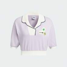 Adidas Trefoil Short Sleeve Women's Polo Shirt - Mauve Purple - View 3