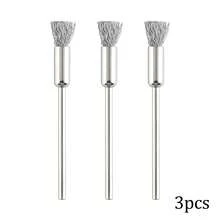 Nail Polishing Head Cleaning Brush, Copper Wire Polishing Wheel, Rust Removal Polishing Head, Electric Polishing Bowl-Shaped Cleaning Brush, Polishing, Deburring, And Rust Removal Tools. - Multicolor - View 14