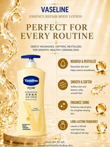 Vaseline 200/400ml Intensive Nourishing Body Lotion, Daily Hydration, Improves Roughness, Contains LipoPro Technology, Nourishes And Cares For Skin, Rich In Squalane And Pro-Vitamin B5, Suitable For All Skin Types, Effectively Relieves Dry Skin And Maintains Skin Health. - Double Protection Essence Repair Body Lotion - View 10