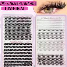 Mixed False Eyelash Set, Upper And Lower Lashes, Various Styles, DIY Eyelash Grafting, Natural Makeup Effect, Gentle Application - View 11