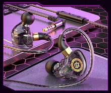 Reletech Type C Wired Earbuds, HiFi Stereo In-Ear Monitor Headphones with Microphone & Volume Control, Deep Bass Noise Isolating Earphones with Ergonomic Over-Ear Hook, Transparent Design IEM for Gaming Music, Compatible with Android Phones Laptops Tablets - 查看 10