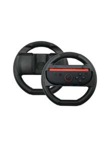 Compatible con Switch 2, juego de 2 volantes de mando, antideslizante y antitranspirante, sensación de control mejorada que simula una operación realista - Ver 9