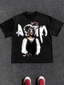 Women T-Shirts - 黑色 - 查看 1