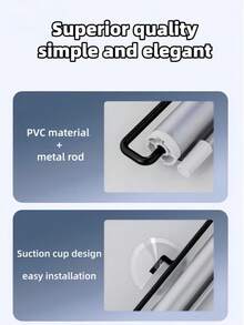 1/2/4pcs Portable Blackout Roller Blinds With Suction Cups, Sun Protection, Heat Insulation, Privacy Shade, No Installation Required, Suitable For Home/Bedroom/Office/Bathroom/Storage Room, Car Sunshade, Ideal For Families And Travelers - Full Shading - View 10