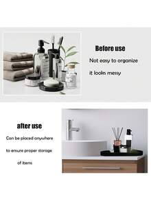 1pc / 2pcs Kitchen Silicone Storage Tray Set Countertop Organizer For Oil Bottle Spice Jar Utensils Cutlery Modern Kitchen Sink Rack - Multicolor - View 9
