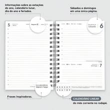 iscool 2026 Solid Colors Hardcover Agenda - Sky Blue - View 4