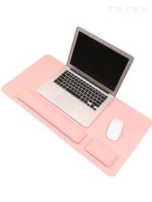 Soft Leather Keyboard Wrist Rest With Memory Foam, Easy Typing Pain Relief, Computer Laptop Home Office Keyboard Mouse Pad Set - View 4