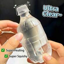Water Bottle Squishy, Slow Rising Decompression Squeeze Fidget, Soft Stress Relief Sensory Novelty For Office Desk Anxiety Relief, Fun Creative Gift - Multicolor - View 4