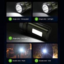 Philips Rechargeable Battery Flashlight, Ultra Long Life, Large Capacity, Portable Spotlight, Suitable For Outdoor And Emergency Lighting - Multicolor - View 7
