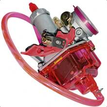 Fuchsia Carburetor Compatible With FT125 / DM125 / DT125 / 125Z – Sporty Design And Reliable Performance - Rose Red - View 3
