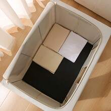 4x Clothes Storage Bags – 66L Large Collapsible Storage Box With Zips For Bedding & Clothes - View 11