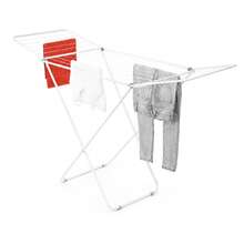 Tendedero Extensible Plegable 179x90x54cm – Diseño Compacto en Blanco y Negro, Resistente y Ahorra Espacio,Tendedero de Ropa Extensible y Plegable - Blanco 2 - Ver 9