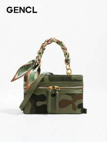 Bolso de Mujer Versátil de Moda de Verano, Bolso de Hombro y Bandolera Multiusos para Viajes Diarios - Turquesa - Ver 1