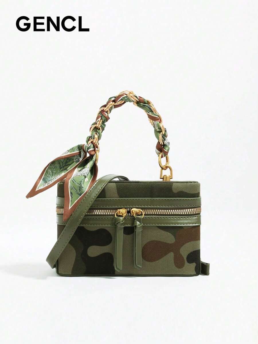 Bolso de Mujer Versátil de Moda de Verano, Bolso de Hombro y Bandolera Multiusos para Viajes Diarios - Turquesa - Ver 1