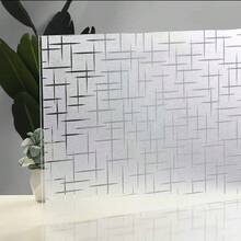 Film de protection solaire pour fenêtre, isolation thermique, autocollant pour verre, occultation de la lumière pour balcon, protection UV, film de confidentialité anti-éblouissement - A - Voir 3