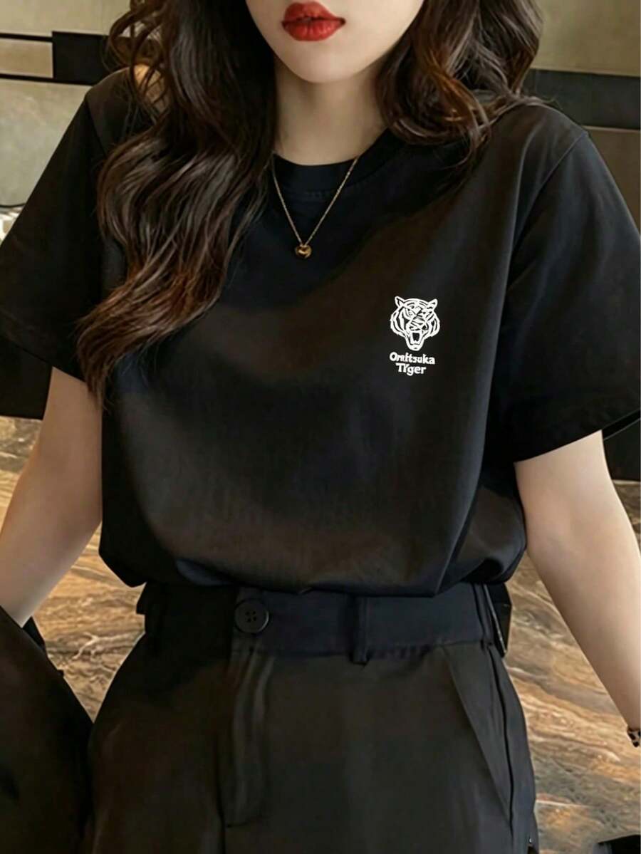 Women T-Shirts - Black - View 1