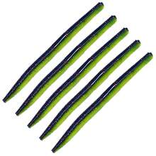 HENGJIA 5入/包 105mm-6g/130mm-8g 軟蟲誘餌 人工軟餌 地蟲游餌 適用於鱸魚、狗魚、鱒魚軟餌釣魚 - 彩色 - 查看 7