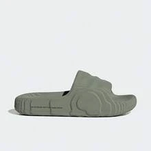 Adidas ADILETTE 22 經典運動拖鞋 - 灰綠 - 查看 1