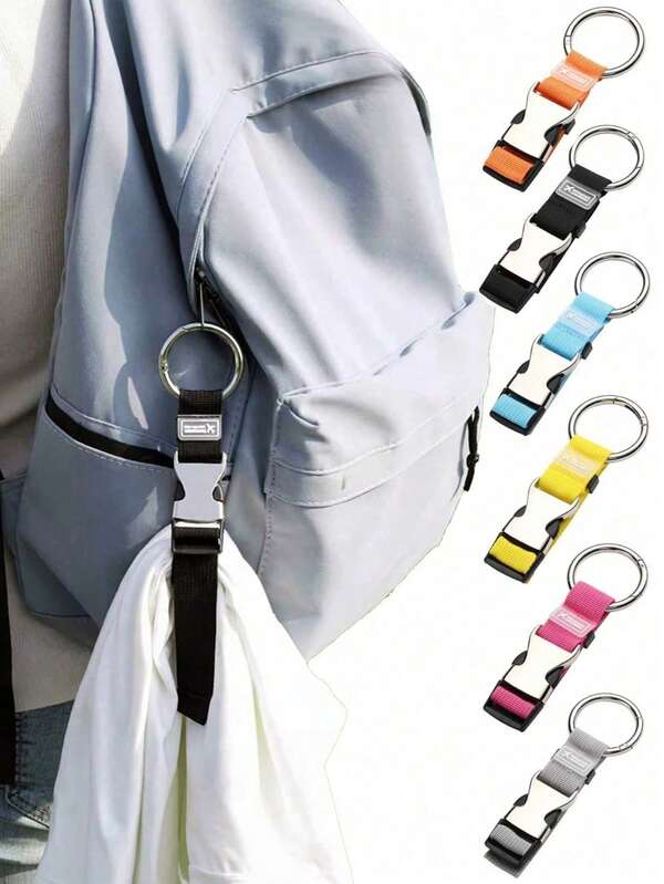 Metal Buckle Travel Belt, Portable Anti-Theft Packing Strap, Luggage Organizer Strap, Strong Load-Bearing, Travel Essential, Luggage Travel Accessory, Lightweight