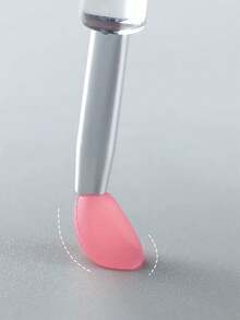 4pcs Silicone Lip Brush Sticks With Caps, Reusable Lip Applicators - Multicolor - View 7