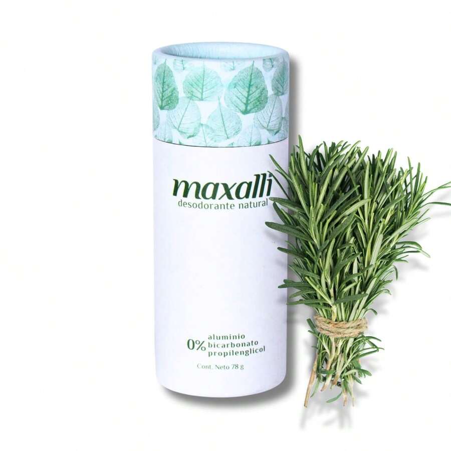 Natural Neutral Odorless Deodorant | For Sensitive Skin, Teenagers, Girls, And Pregnant Women | Aluminum-Free, Baking Soda-Free, Alcohol-Free Stick | Unisex | | Made In Mexico 78 G - 迷迭香 + 橡樹 - 查看 1