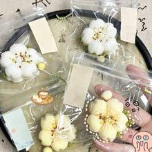 桂花捏捏樂慢回彈紓壓玩具，附桂花香氣逼真花朵，柔軟矽膠超軟觸感，紓壓工具 - 彩色 - 查看 4