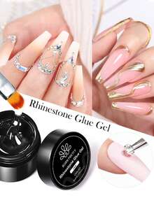 BORN PRETTY 5g Highly Malleable Easy-To-Apply Rhinestone Glue, Long-Lasting Super Strong Adhesive, Soak-Off UV LED Nail Salon DIY Use - 5G - View 12