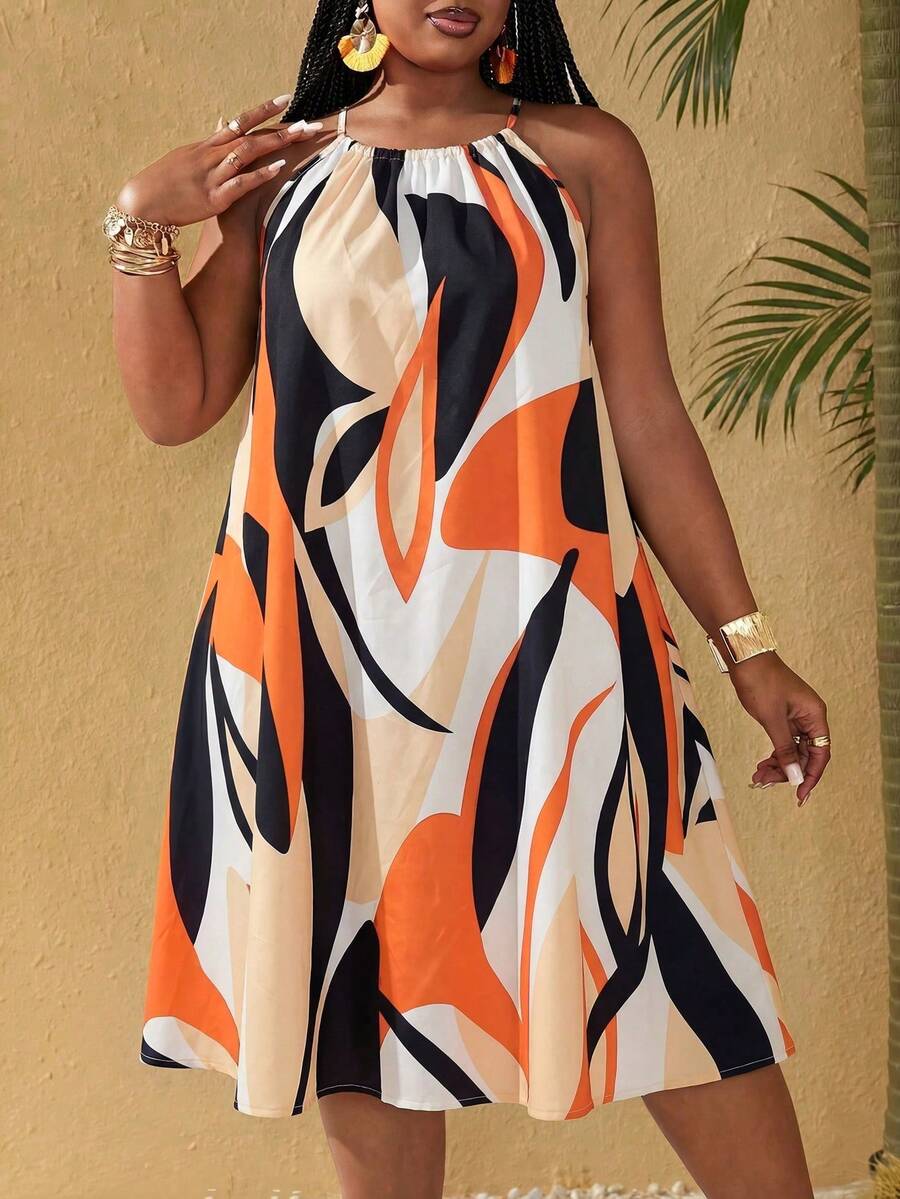 Women Midi Dresses - Multicolor 11 - View 1