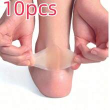 QKC 10pcs Transparent Invisible Thin Foot Pads, Prevent Friction For High Heels - Multicolor - View 10