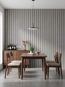 1 Roll 3D Wood Grain Striped Wall Sticker, Size 299.97cm*39.88cm, Thickened Lattice Relief/Recessed Texture, Cuttable And Easy To Paste, Suitable For Bedroom, Living Room, Wall, Ceiling And TV Background Wall Decoration - 40*300cm - 1 Roll - View 10
