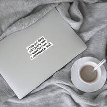 3Inches-1PC Lobotomy Funny Meme Sticker, Dark Relatable Humor Design For Laptops, Notebooks, Water Bottles, Journals, Lockers, Perfect Gift For Students, Office Workers, Teachers, Creatives, And Sarcastic Everyday Survivors - Multicolor - View 3
